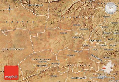 Satellite Map of RANDFONTEIN