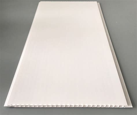 250*7.5mm Gloss White Ceiling Panels , Pvc Laminated Ceiling Panel Non Flammable