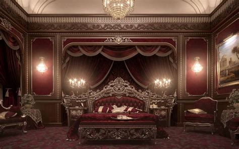 Marvelous | Luxurious bedrooms, Romantic bedroom design, Bedroom red