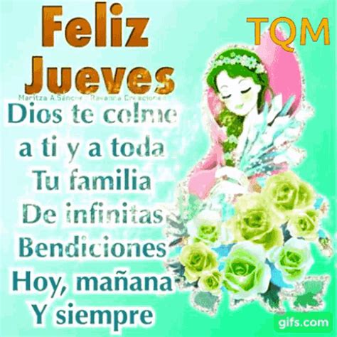 Feliz Jueves Bendiciones GIF - Feliz Jueves Bendiciones - Descubrir y compartir GIFs