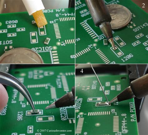 Soldering Surface Mount Resistors – Curious Inventor