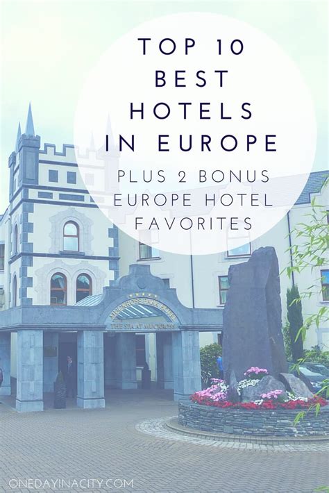 Top 10 Best Hotels in Europe