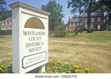 Montgomery County Historical Society Maryland Stock Photo 258101774 ...