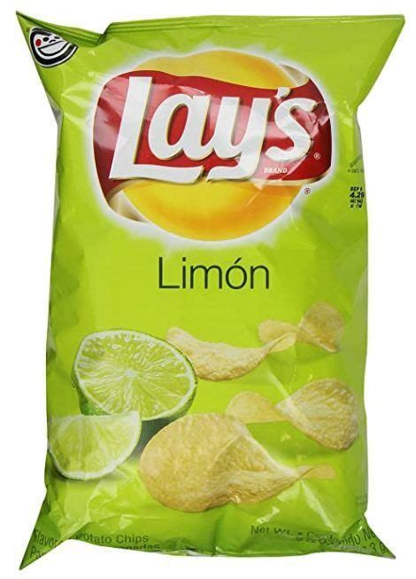 Papitas Margarita Con Limon-lemon Flavored Chips | Lays chips flavors, Potato chip flavors, Lays ...