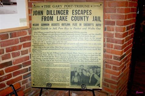 Visiting the John Dillinger Museum in Crown Point, Indiana - Just Brennon Blog