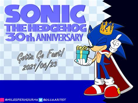 Sonic 30th Anniversary (2021) by The0118 on DeviantArt