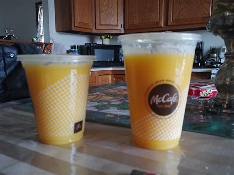 McDonald's Small and Medium Orange Juice. : r/assholedesign