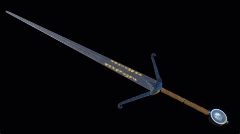 Witcher Sword - Download Free 3D model by TadenStar [fd18155] - Sketchfab