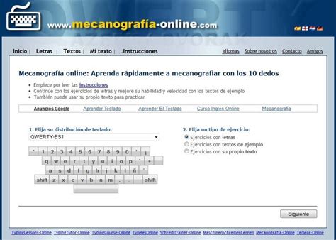 Mecanografía online.com - Descargar Gratis