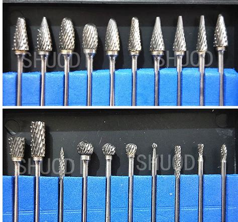 Tungsten Carbide Burs Steel Dental Burs Set Diamond Burs Dental Lab Material Tungsten Steel ...