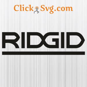 Ridgid Logo Svg | Ridgid Tools Logo Png