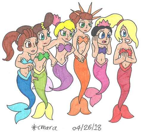 Daughters of Triton by cmara on DeviantArt