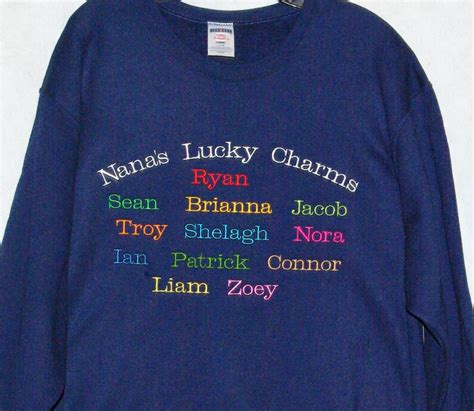 Nana Sweatshirt Custom Personalized Grandparent Birthday - Etsy