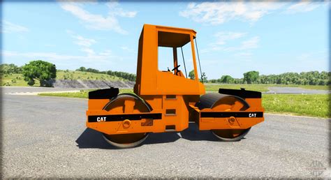 L'asphalte roller Caterpillar pour BeamNG Drive