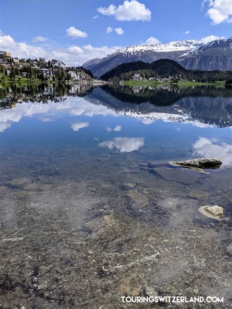 Relaxing Walk Around Lake St. Moritz, Switzerland | Touring Switzerland