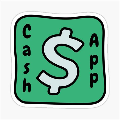 "Cash App " Sticker for Sale by Stronskyj23 | Redbubble