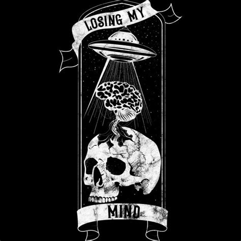 Losing my Mind is a Men's T-Shirt designed by LizzArtt to illustrate your life and is available ...