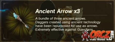 Breath of the Wild: Ancient Arrow - Orcz.com, The Video Games Wiki