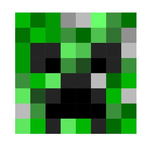 Minecraft Creeper Face png | Pixel art minecraft, Pixel art, Art minecraft