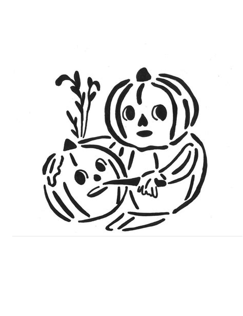 Over the Garden Wall (Free Pumpkin Stencil - Pumpkin Pattern - Pumpkin Template - Jack-o-lantern ...