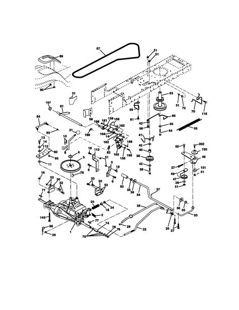 Craftsman Lt2000 Parts Diagram