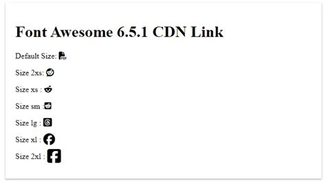 Font Awesome CDN 4.7, 5.15, 6.5(Latest Version) | Fa Fa Icon CDN Link - HTML CSS