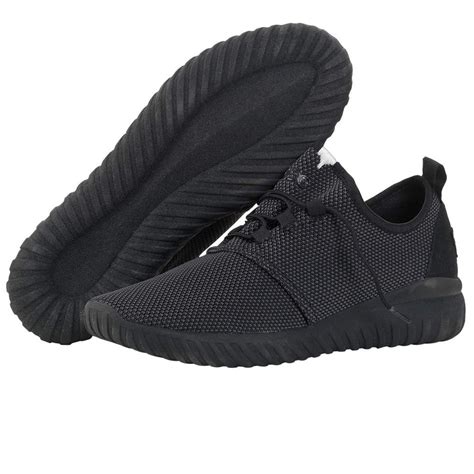 Hey Dude - Hey Dude Men's Renova Fashion Sneakers Black Textile Rubber ...