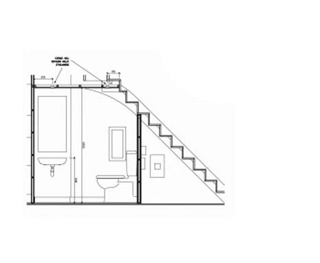 Bathroom Under Stairs Floor Plan - Image to u