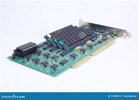 Memory expansion board stock photo. Image of computer - 21600010