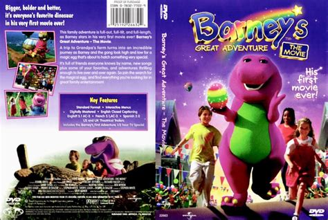 Barney's Great Adventure The Movie DVD Cover by BisLoveBisLife on DeviantArt