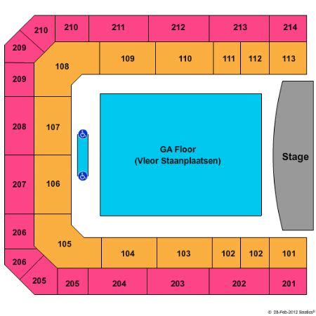 Ziggo Dome Tickets and Ziggo Dome Seating Chart - Buy Ziggo Dome ...