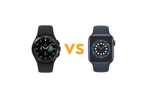 Samsung Galaxy Watch 4 Classic vs Apple Watch Series 6