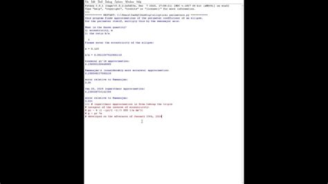 Ellipse Perimeter | Logarithmic Approximation From Elementary Calculus Nobody Knows How To Do ...