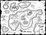 Pirate Treasure Map Coloring Pages  Home sketch template