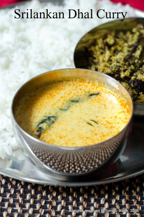 Sri Lankan Dhal Curry Or Sri Lankan Dal