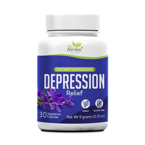 Depression Relief Pills - BH Herbal Solutions