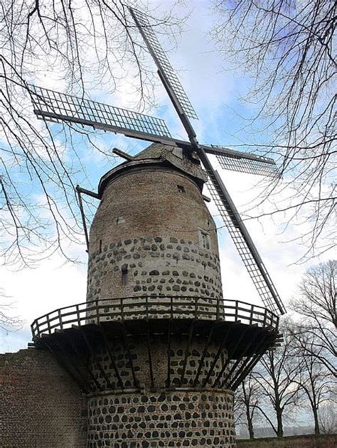 Medieval Windmill in Zons Dormagen, North Rhine Westphalia,Germany | Medieval germany, Windmill ...