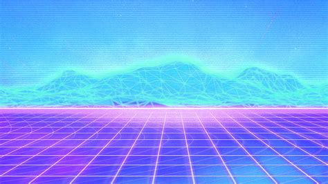 HD wallpaper: vaporwave, grid | Wallpaper Flare