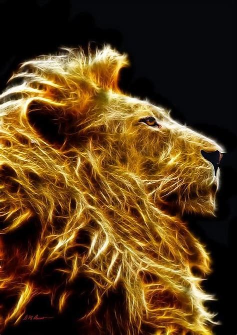 Pin by Irina Effa on Lion & Cat | Fire lion, Lion art, Lion artwork