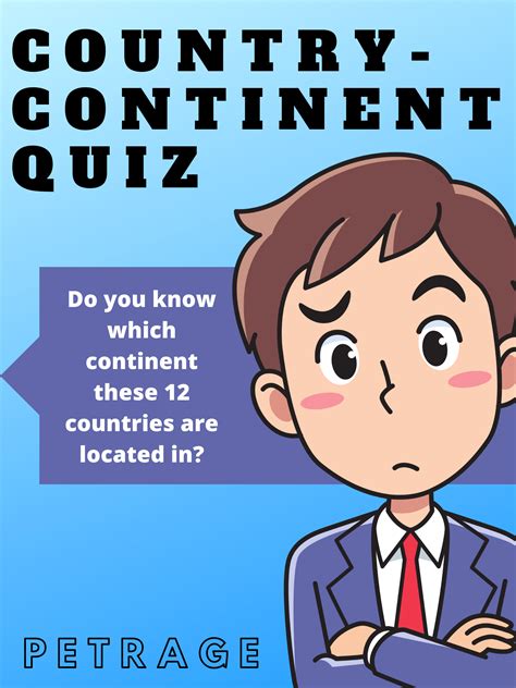 Country-Continent Quiz | Fun online quizzes, Continents, Geography activities