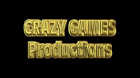 Crazy Games Productions Logo 2019 - YouTube