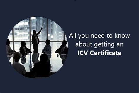 All you need to know about getting an ICV Certificate UAE