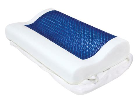 Cool Gel Top Memory Foam Contour Pillow