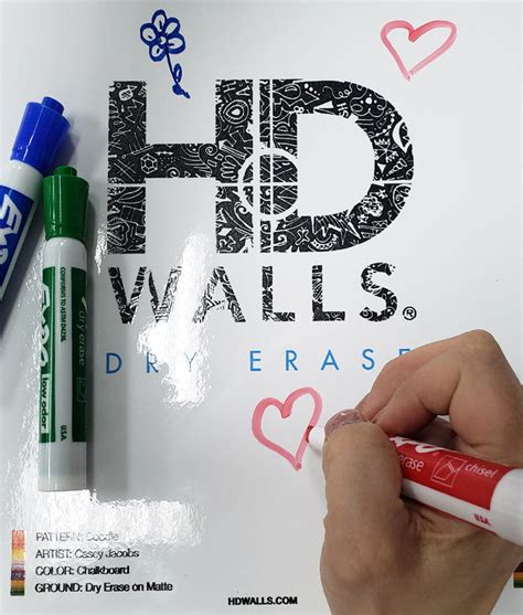 Dry Erase – HD Walls Sustainable Wallcovering