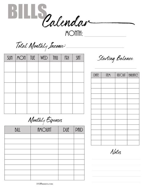 FREE Expense Tracker Printable | Customize Online