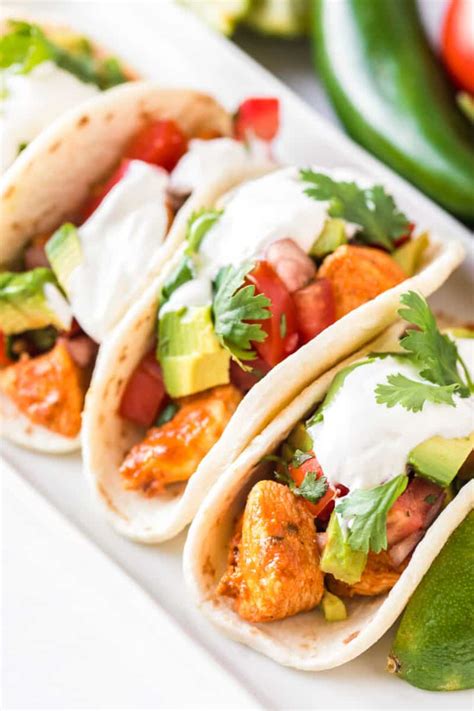 Easy Soft Chicken Tacos Recipe - Easy Chicken Recipes