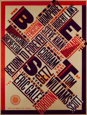 Kingy Graphic Masters: Will ~ Paula Scher ~ Typography&Posters