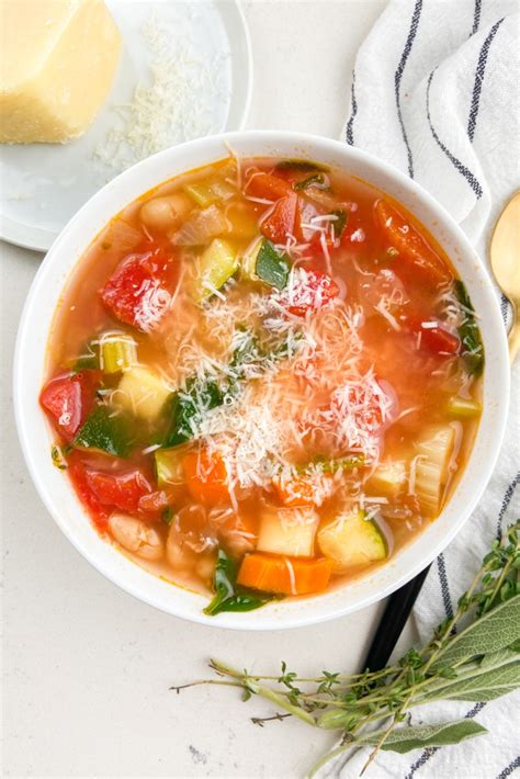 Tuscan Vegetable Soup - Recipe Girl