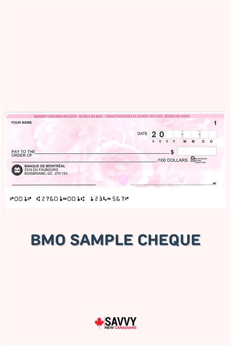 BMO Sample Cheque: How To Read and Get a BMO Void Cheque 2025