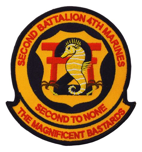 2nd Battalion / 4th Marines Patch | Flying Tigers Surplus